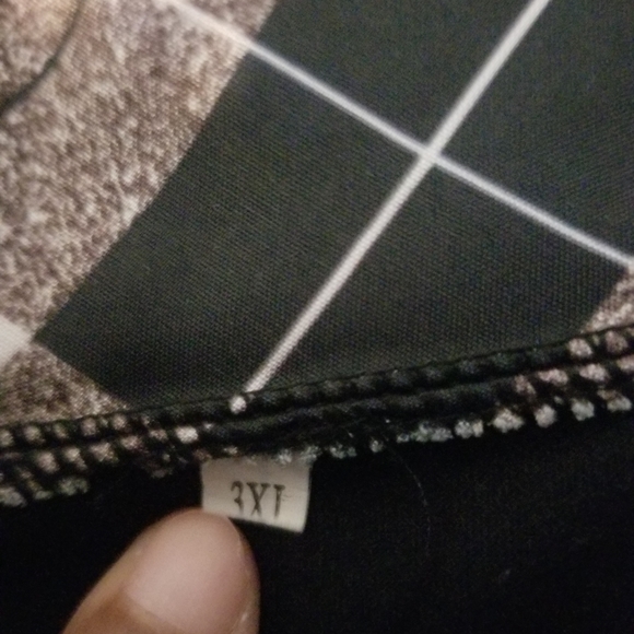 Designer unknown one piece 2 shirt look top - Picture 3 of 3